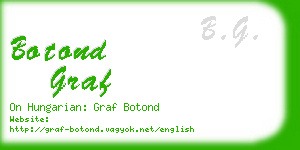 botond graf business card